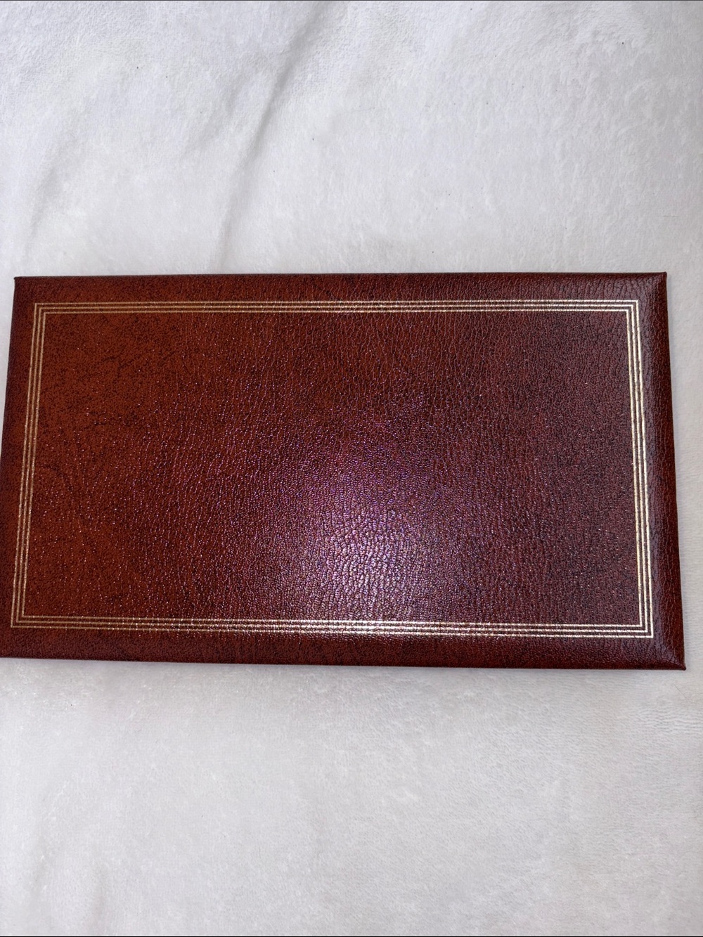 The COLMAR by SWANK Vintage mid-century men's jewelry box / valet tray